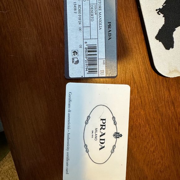 Prada Re-Nylon Re-Edition 2000 mini-bag, Desert beige - Picture 11 of 11